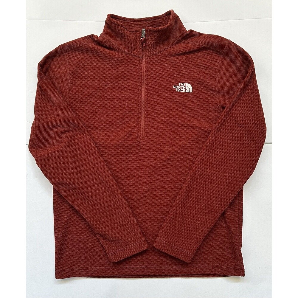 The North Face Men's Large Textured Cap Rock 1/4 Zip Pullover Long Sleeve